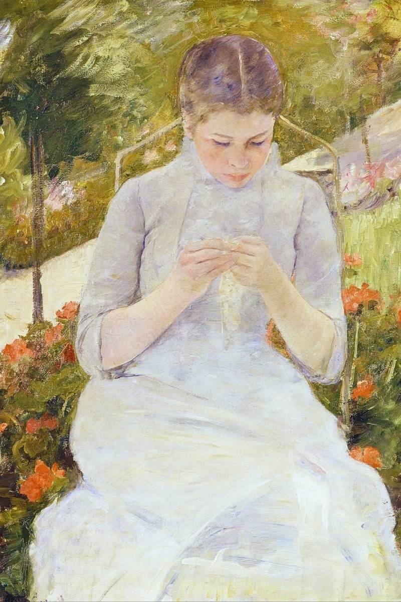 Mary Cassatt Young Girl in the Garden 1880–82
