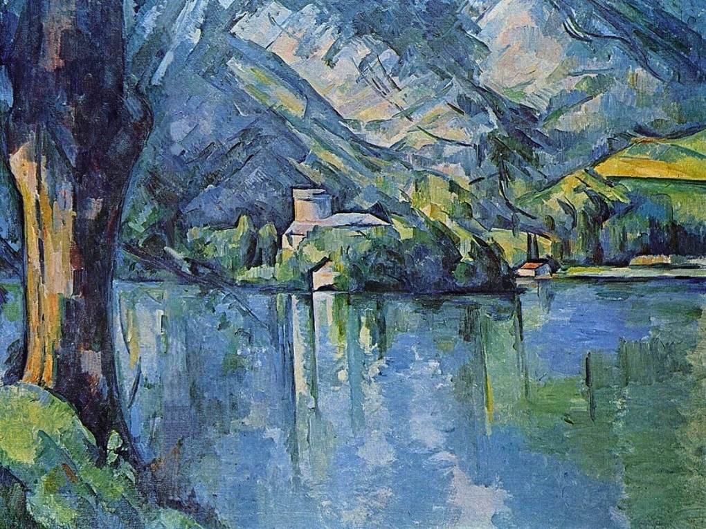 Paul Cézanne: Lac d’Annecy 1896