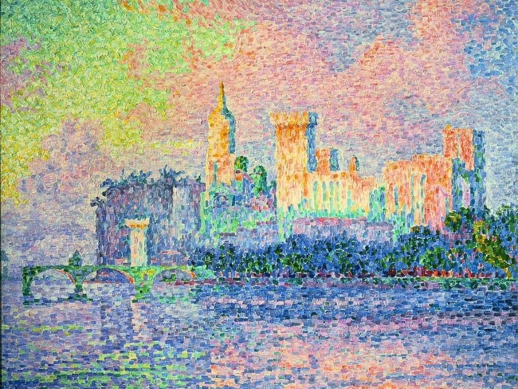 Paul Signac Palais des Papes, Avignon - 1909