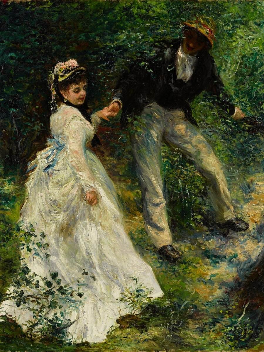 Pierre-Auguste Renoir: La Promenade - 1870