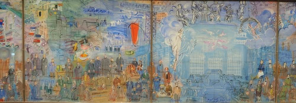 Raoul Dufy La Fée Électricité (The Spirit of Electricity)  1937