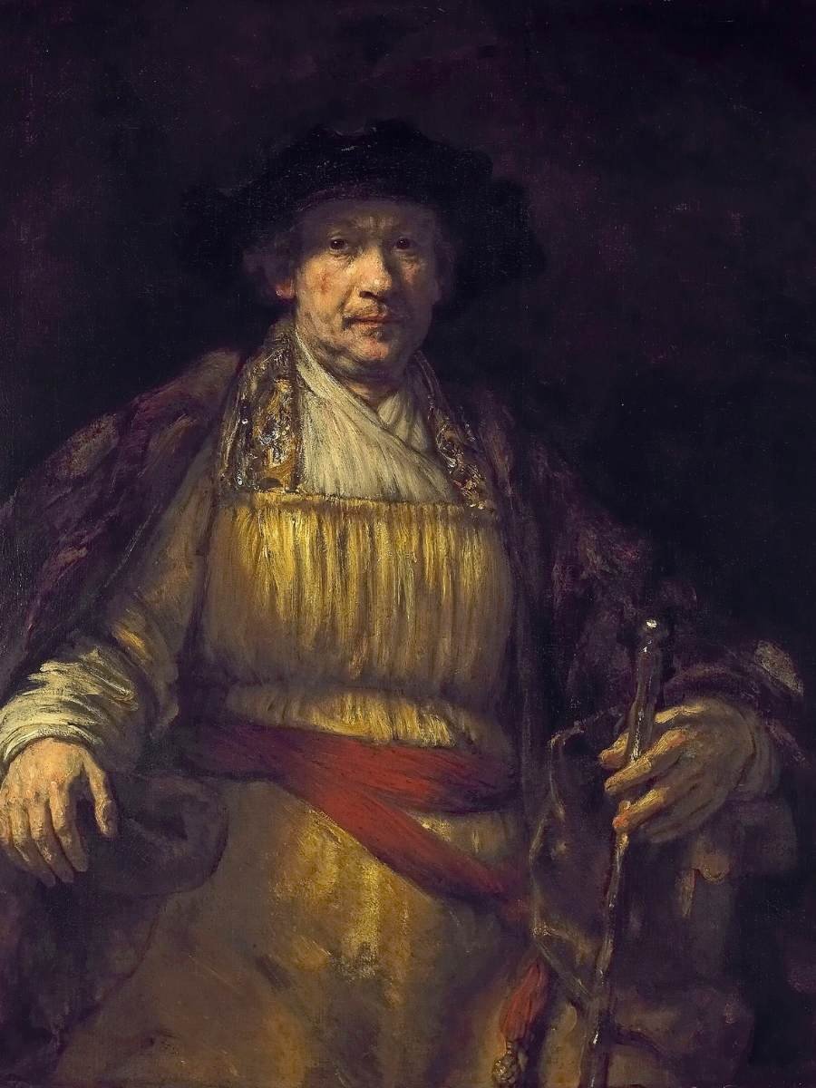 Rembrandt: Self Portrait - 1658