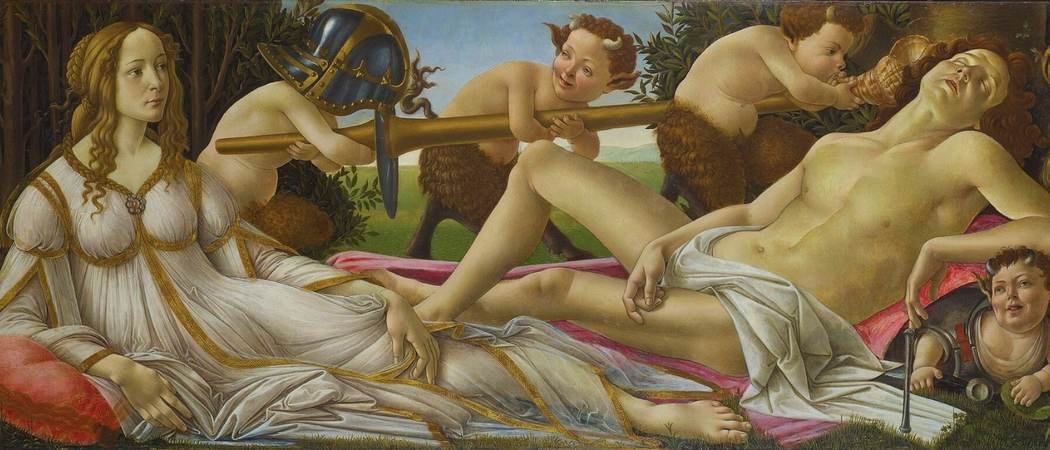 Sandro Botticelli; Venus and Mars - c1485