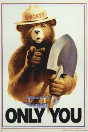 Smokey Bear Only You Poster