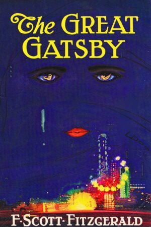 The Great Gatsby Book Cover Poster art print