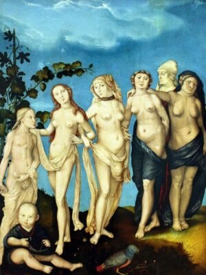 The Seven Ages of Woman Hans Baldung Art Print
