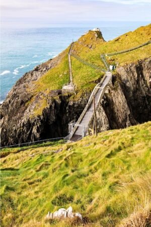 West Cork Mizen Head Bridge Landscape Poster and Framed Canvas Art Print