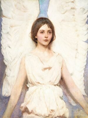 Abbott Handerson Thayer Angel Print framed poster and canvas wall art