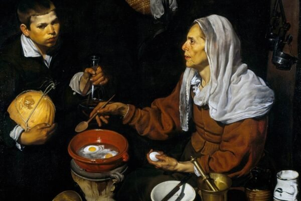 Diego Velázquez An Old Woman Cooking Eggs Art Print