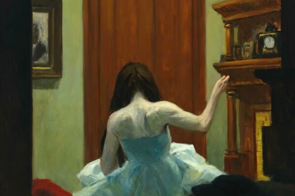 Edward Hopper New York Interior 1921 Print framed poster and canvas wall art