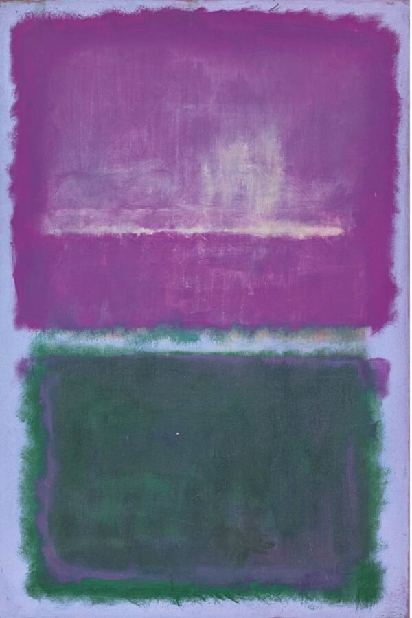 Mark Rothko Lavender and Green Art Print, Framed poster and abstract canvas wall art