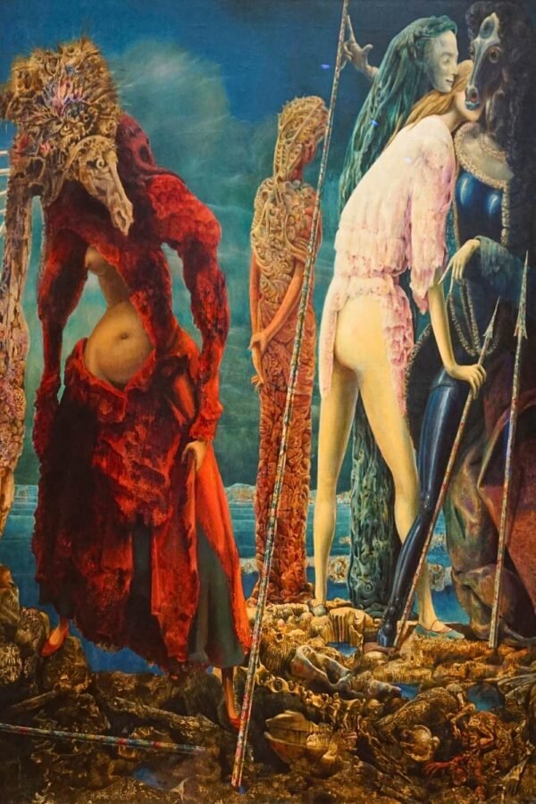 Max Ernst The Antipope Print framed poster and canvas wall art