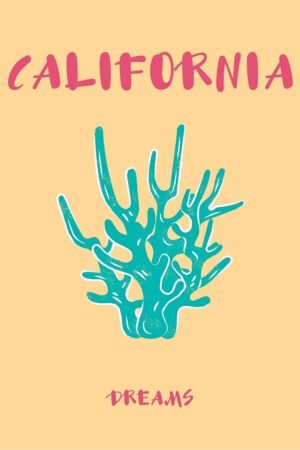 Preppy California Dreams Poster Print