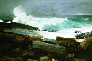 Winslow Homer Weatherbeaten Print Realism Coastal Painting Canvas Wall Art and Framed Poster