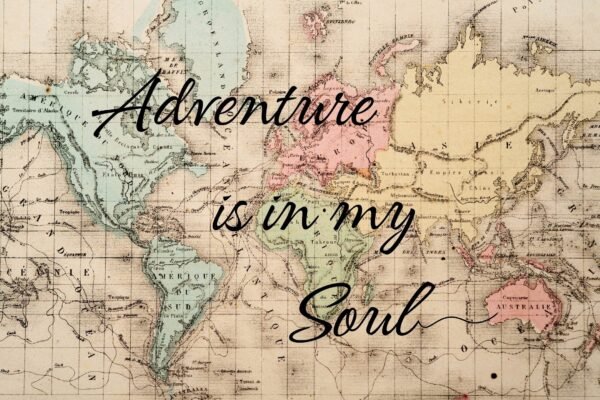 Adventure is in My Soul Canvas Wall Art Print