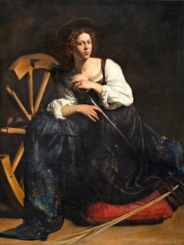 Caravaggio Saint Catherine of Alexandria Print