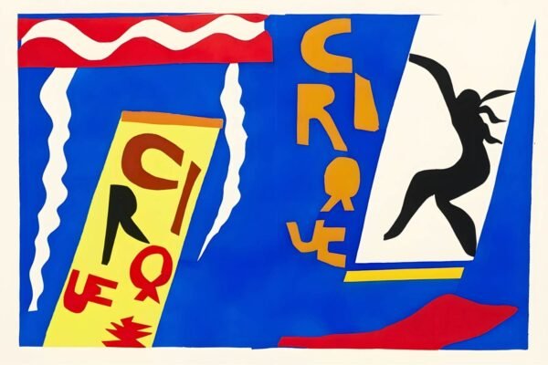 Henri Matisse Le Cirque from Jazz Art Print Framed Poster and Canvas Wall Art