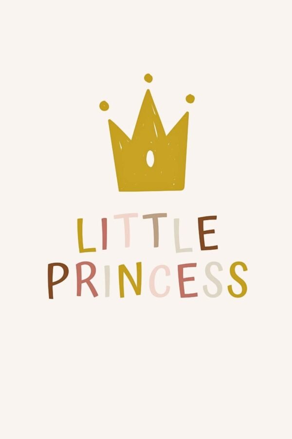 Little Princess Nursery Wall Art Print