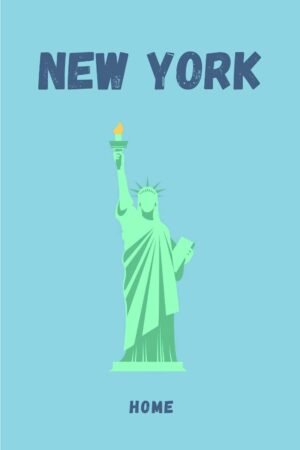 Preppy New York Travel Poster