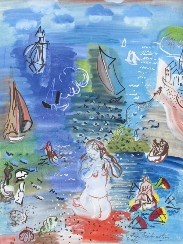 Raoul Dufy Amphitrite Abstract Coastal Wall Art Print