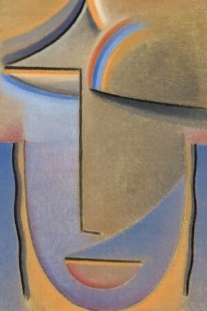 Abstract Head of woman, Evening Print Alexej von Jawlensky
