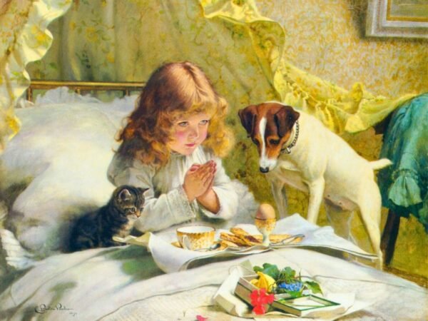 Charles Burton Barber Suspense Print