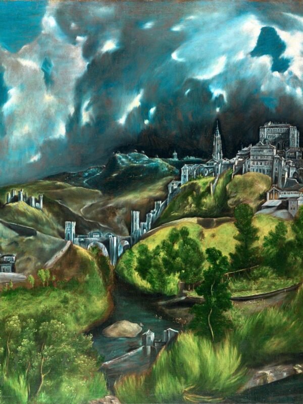 El Greco View Of Toledo Print