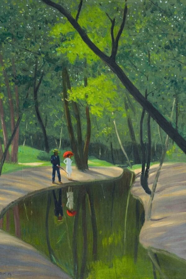 Félix Vallotton Bois de Boulogne Print