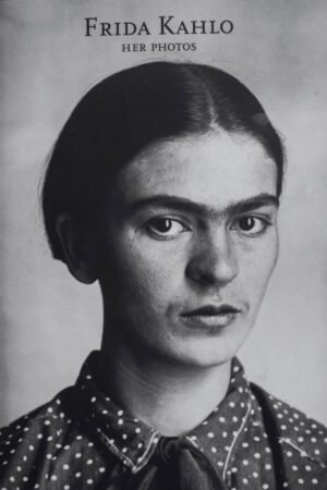 Frida Kahlo Her Photos Black and White Print Framed Poster and Canvas Wall Art