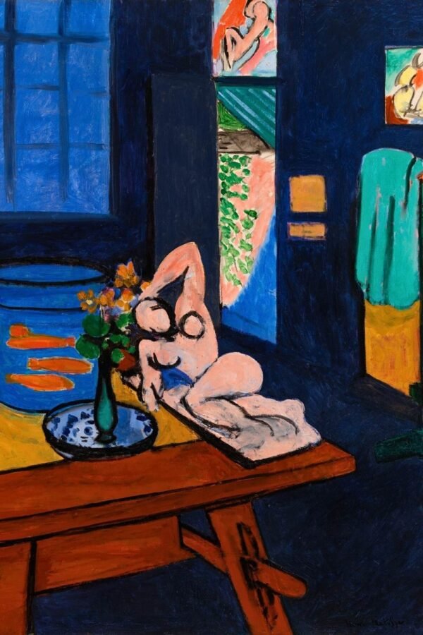 Henri Matisse Studio with Goldfish Art Print