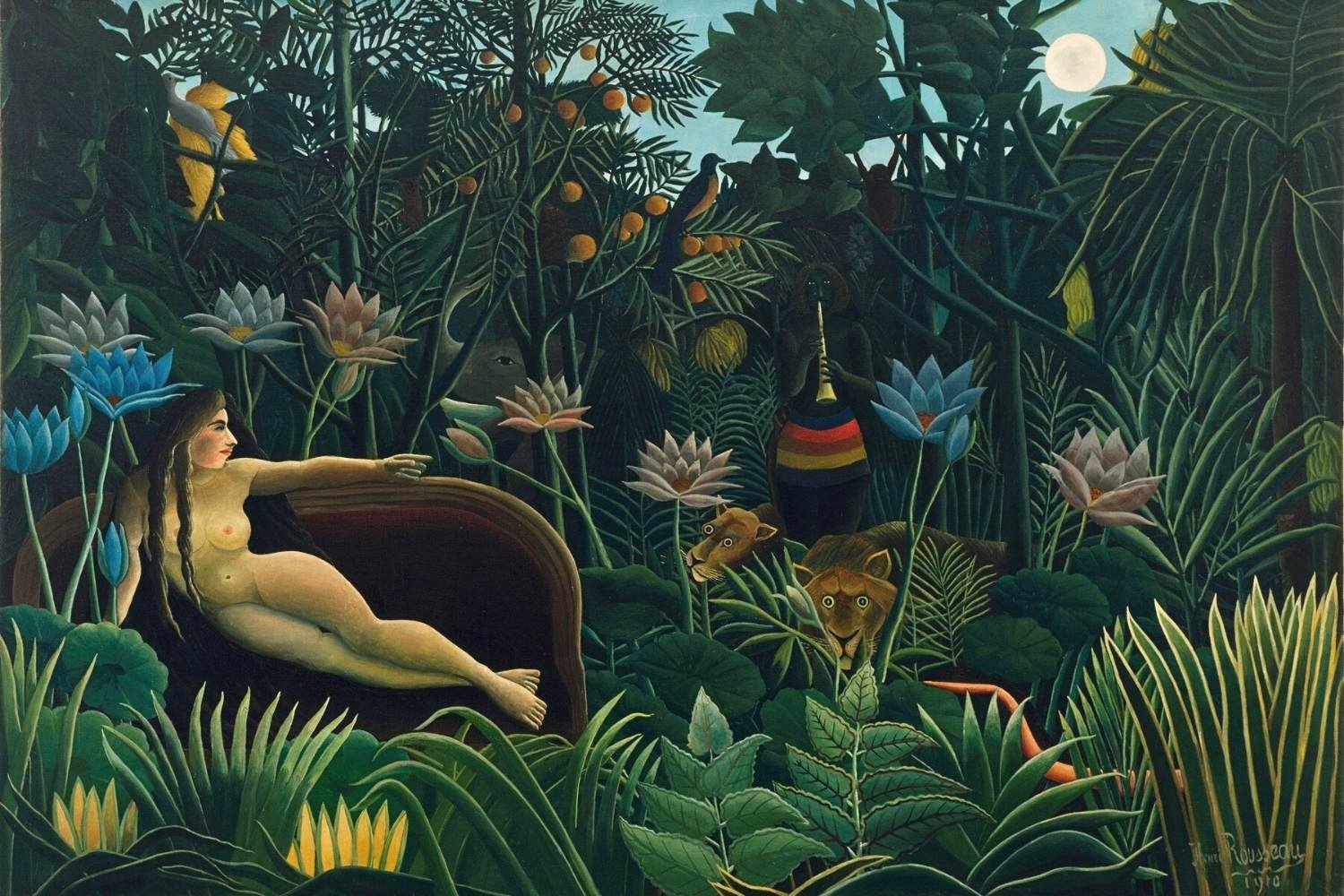 Henri Rousseau The Dream Print