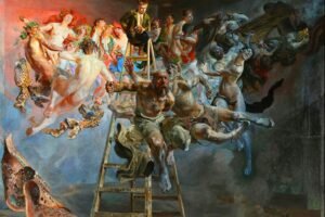 Jacek Malczewski Vicious Circle Print
