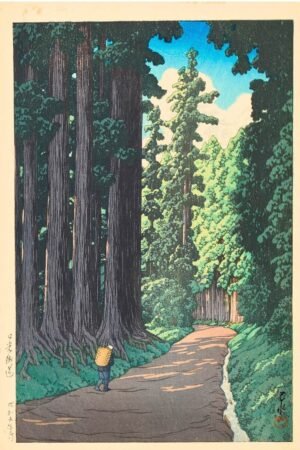 Kawase Hasui The Road to Nikko Print