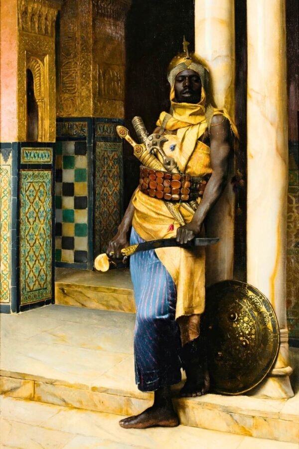 Ludwig Deutsch Guarding the Palace Print