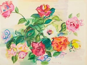 Raoul Dufy Bouquet of Roses Print