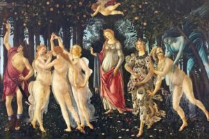 Sandro Botticelli Primavera (Spring) Print Framed Poster and Canvas Wall Art
