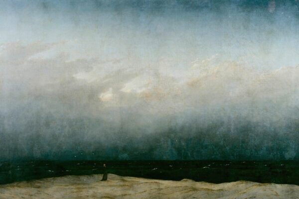 The Monk by the Sea Print by Caspar David Friedrich