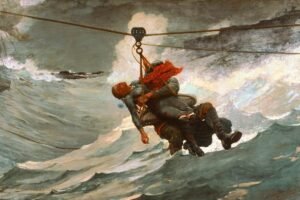 Winslow Homer The Life Line Print